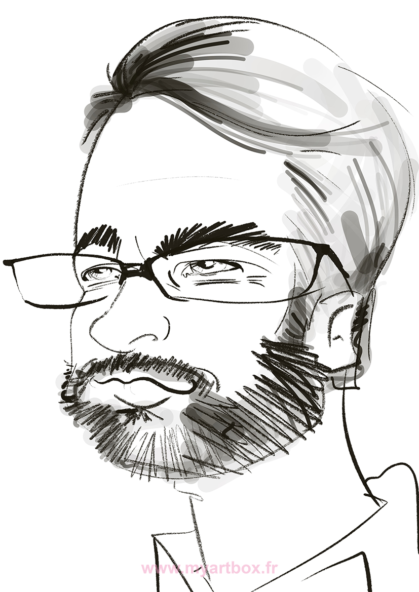 Caricature digitale